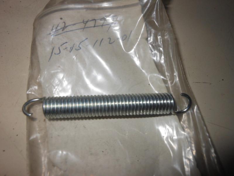 Nos husqvarna husky part 15-15-112-01 exhaust pipe spring