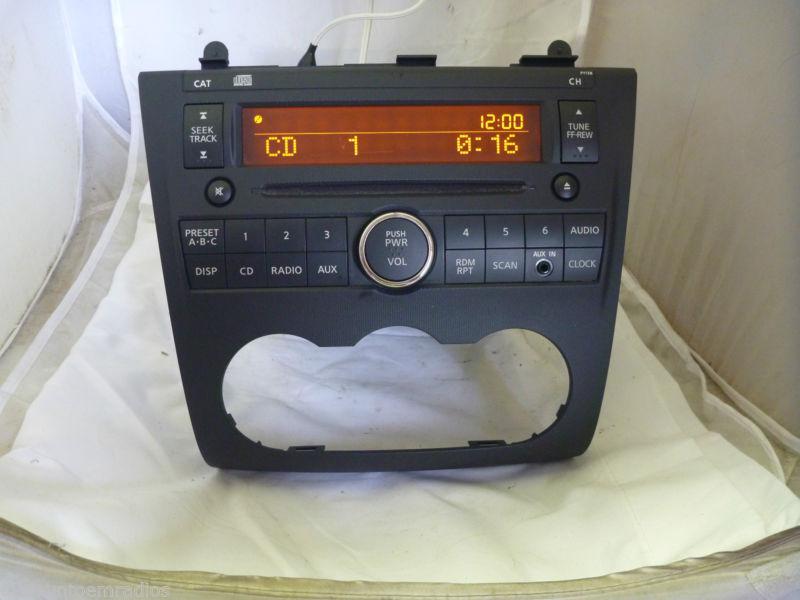 07-08 nissan altima radio cd player py13b 28185-zn40a *