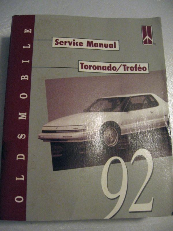 1992 oldsmobile toronado/trofeo service manual