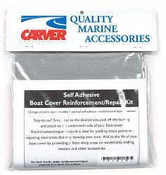 Carver boat cover reinforcement/patch kit - white 61050