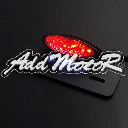 Universal motorcycle led lamp brake holder license plate tail light mt375-br