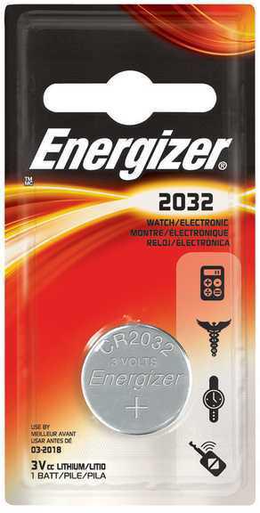 Balkamp bk ecr2032bp - electronic device battery, eveready energizer; lithium...