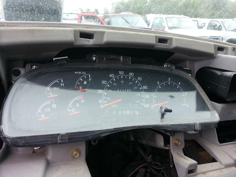 Ford f250 f350 excursion gas instrument cluster speedometer with tach 211k miles