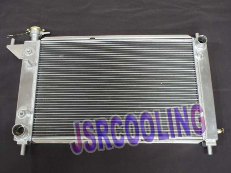 2 row aluminum performance radiator for ford mustang 1994-1995 at 3.8l 5.0l new