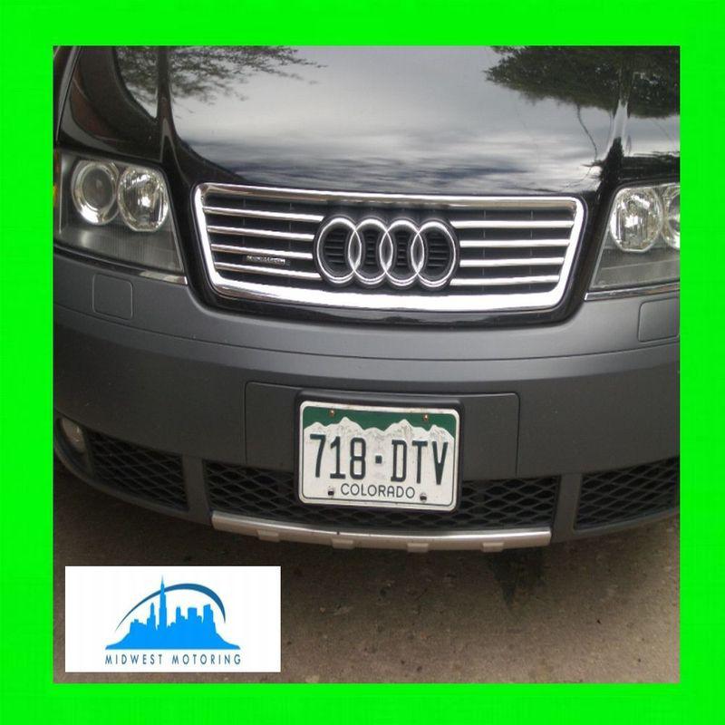 2001-2006 audi allroad chrome trim for grill grille w/5yr warranty quattro