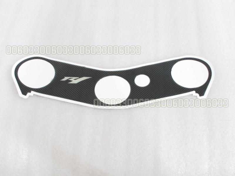 Top yoke protector for yamaha yzf 1000 yzf1000 r1 yzf-r1 02-03 carbon fiber look