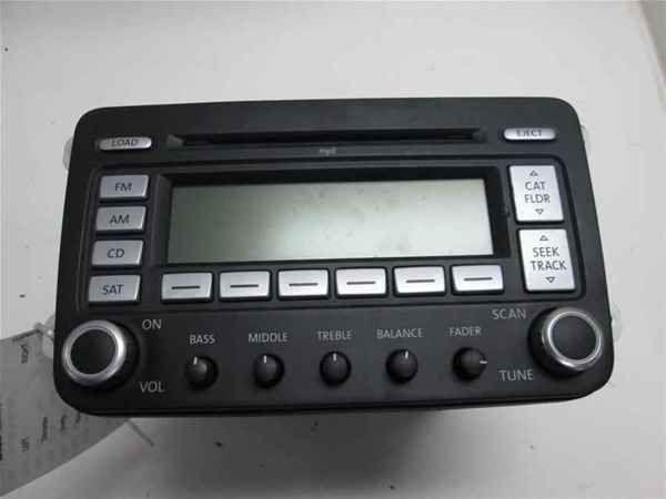 06 07 08 09 volkswagen jetta cd mp3 player sat radio oe