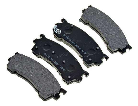 Altrom imports atm d814m - brake pads - front, metallic