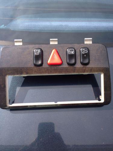 Mercedes climate control wood trim