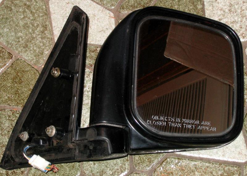 98 99 00  mitsubishi montero exterior power mirror rh passenger heated 3.5l 