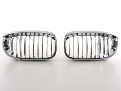 Full replacement chrome front grille - 05-06 bmw facelift e46 330ci 325ci coupe