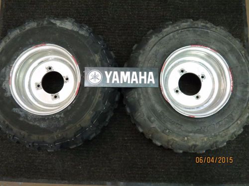 2006 yamaha yfz450 rear wheels tire back rim  banshee raptor 2004 2005 2007 2008