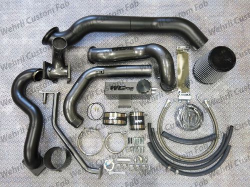 Wcfab s475 cast twin turbo kit for 2004.5-2005 gm 6.6l lly duramax diesel