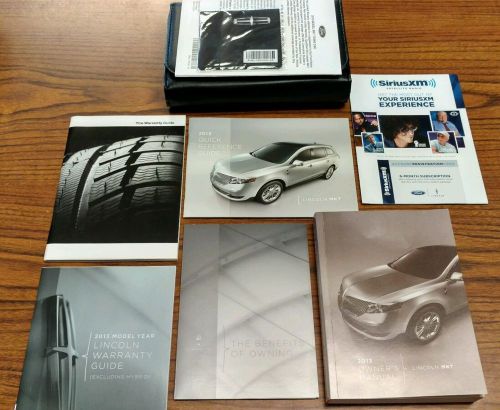 2013 lincoln mkt owners operators manual