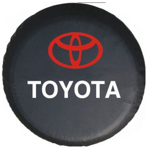 (fits:Φ80-83cm) black car spare tire tyre wheel cover for toyota rav4 prado