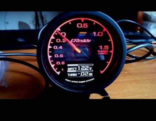 60mm digital boost gauge meter d/a multi  1.5 bar no reserve  u.s.seller