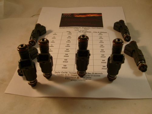 Ford 1986-11 mustang 50 lbs/hr set of  8 direct fit fuel injectors