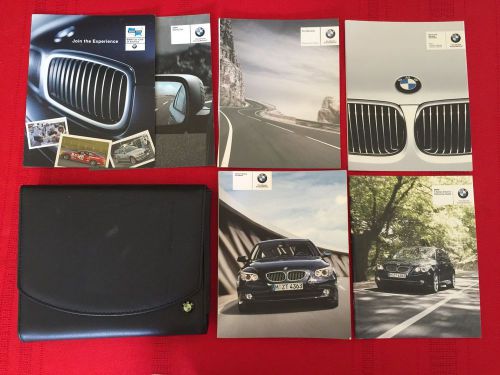 2010 bmw 5 series factory owners manual set and case, 528, 535, 550