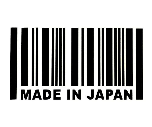 Made in japan decal sticker 14 colors jdm honda mazda toyota car truck suv