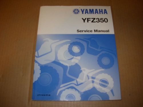 1997 yamaha yfz350 j/k atv service manual supplement