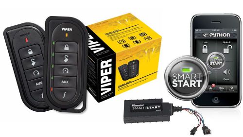 Viper 5204v le 2 way car alarm and remote start with vsm200 smartstart module b