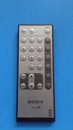 Sony rm-xm2 audio entertainment system remote control