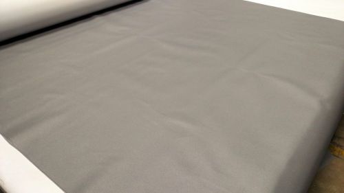 Cadet gray coated outdoor marine canvas awning boat fabric polyester 60&#034;w dwr