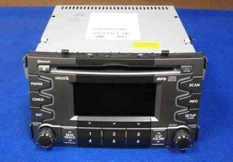 2011 soul single disc cd mp3 sat bluetooth radio oem