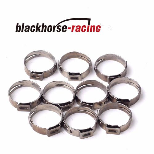 10x  3/4‘’ pex clamp cinch rings crimp pinch fittings 304 stainless steel