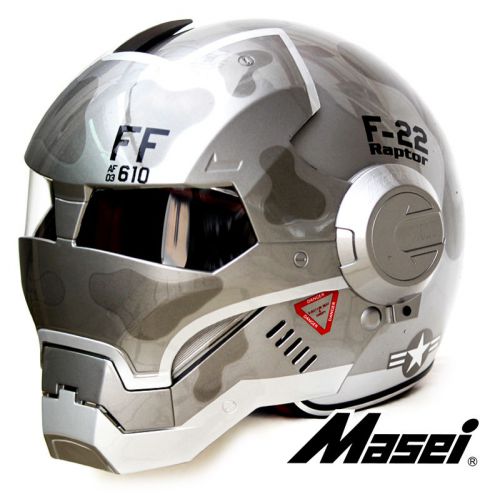 Masei 610 us air force f22 raptor motorcycle chopper pilot fighter navy helmet