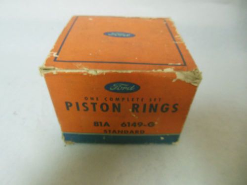 1932 - 1942 ford piston rings #81a-6149-g nos ford 85 hp