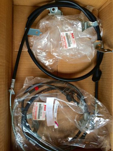 Parking brake cables for 2007-2009 suzuki sx4, oem, right and left pair