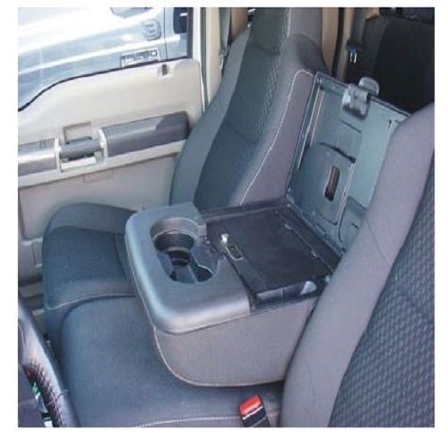 Console vault fold down arm rest gun safe for 04-11 f150 3-digit keyless combo