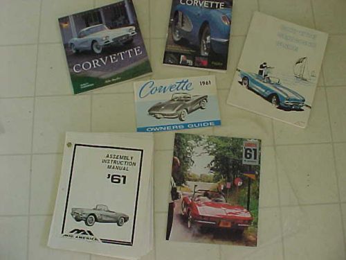 1961 corvette owners manual, repair manual, advertisements, and more