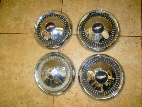 57  chevy 210 150 hub caps wheel covers way nice set 1957 chevrolet