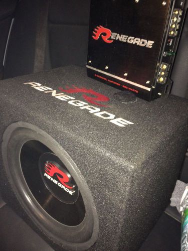 12&#034; subwoofer with amp