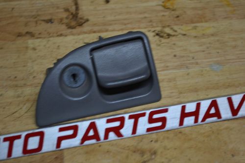 92-99 pontiac bonneville - glove box latch handle gray oem