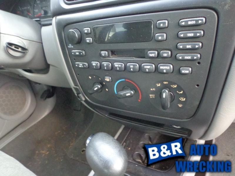 Radio/stereo for 00 ford taurus ~ am-fm cass-cd cont man temp cont