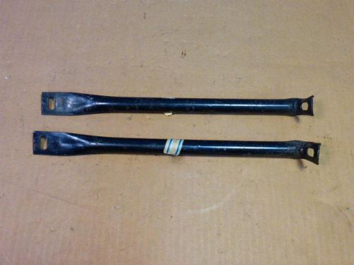 55-67 vw bug nos rear bumper overrider support bars pair 113 707 391 beetle