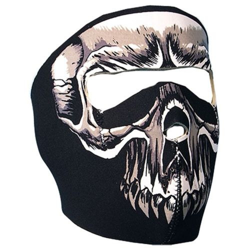 Evil skull full face mask motorcycle paintball snowboarding skiing biker atv