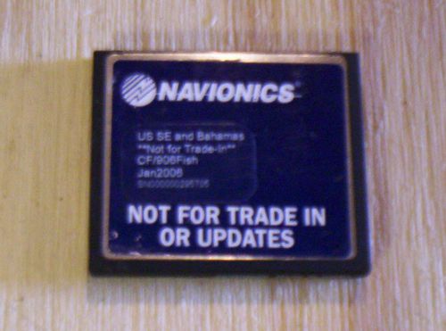 Navionics us se &amp; bahamas cf/906fish jan2006 compact flash