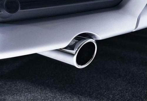 Genuine bmw exhaust tail pipe tip trim chrome e46 3 series