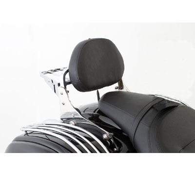 Kawasaki vulcan 1700 vaquero quick release backrest kit w/ luggage rack oem 