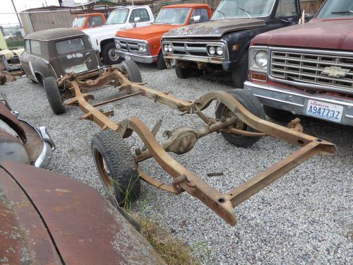 1955-7 chevrolet passenger rolling chassis, exclnt cond., from low-mileage car