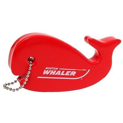 New boston whaler foam floating whale keychain