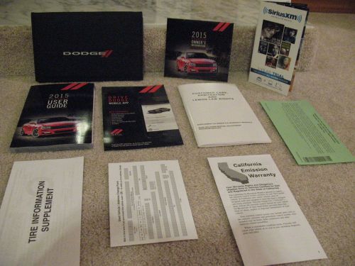 2015 dodge charger manual includes srt 392/srt hellcat