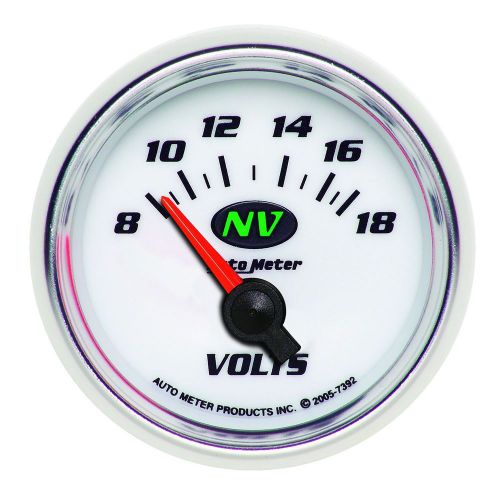 Auto meter 7392 nv; electric voltmeter