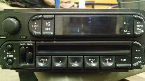 2002 2003 2004 2005 dodge ram and other dodge productsam/fm cd player radio oem