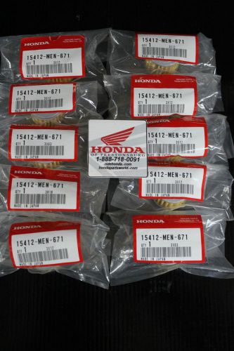 Genuine honda #15412-men-671 x 10 oil filters trx450r/er/crf150/crf250/crf450