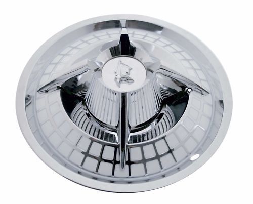 14&#034; chrome spider hub caps (4 )white background cool